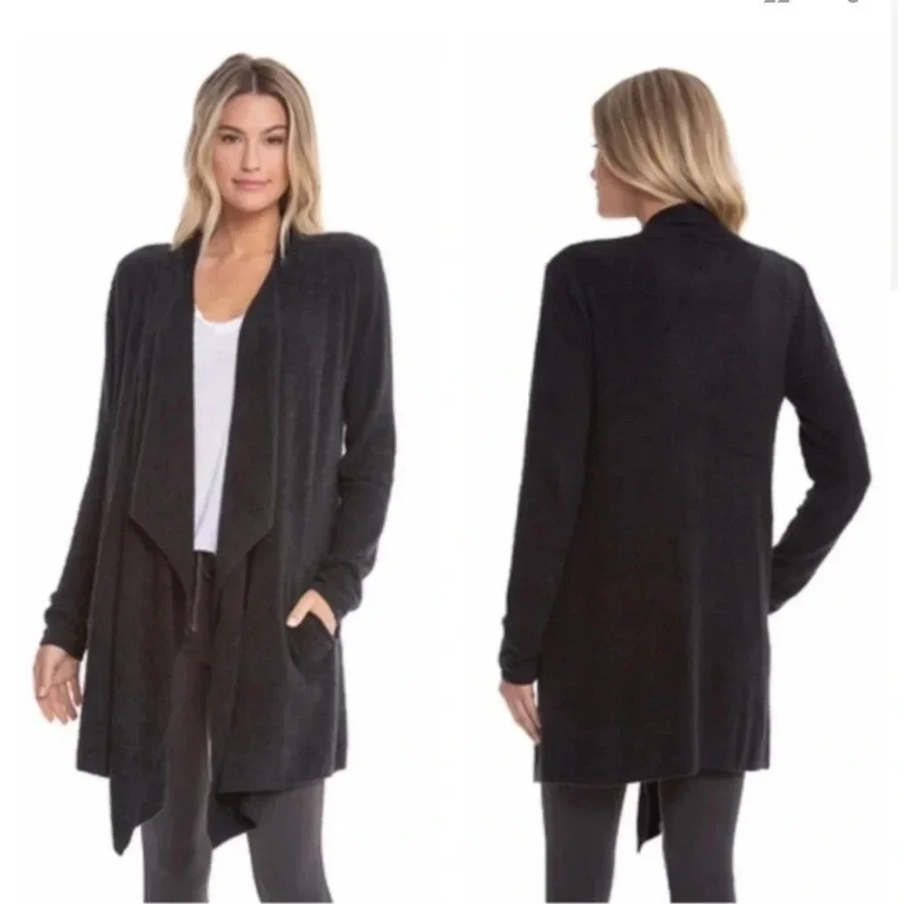 Barefoot Dreams Cozychic Lite Island Wrap Cardigan S/M